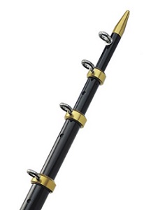 Black-Gold Outrigger Pole
