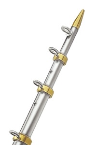 Silver-Gold Outrigger Pole